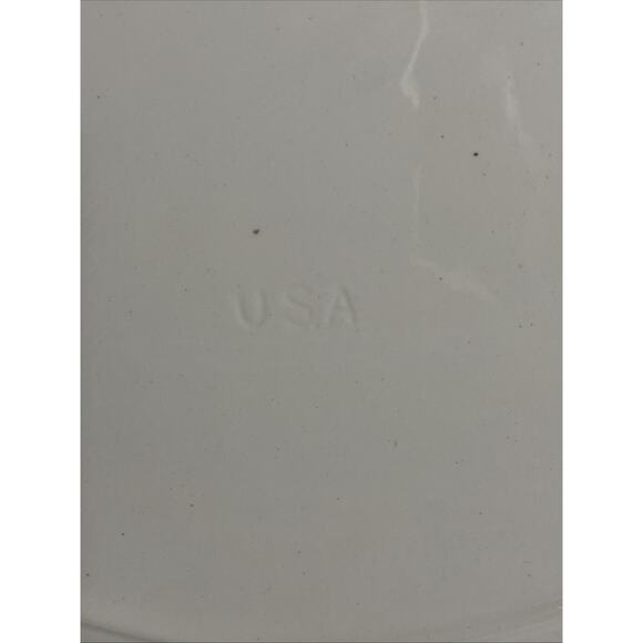 Blue Willow Pattern Platter Marked USA - Picture 4 of 4